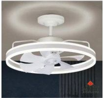 Led Tavan Vantilatörü - Beyaz